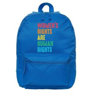 Wos Rights Hu Rights Feminist Gender Equality Gift 16 in Basic Backpack