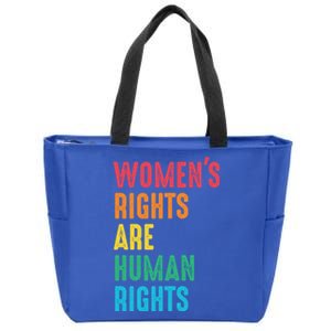 Wos Rights Hu Rights Feminist Gender Equality Gift Zip Tote Bag