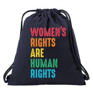 Wos Rights Hu Rights Feminist Gender Equality Gift Drawstring Bag