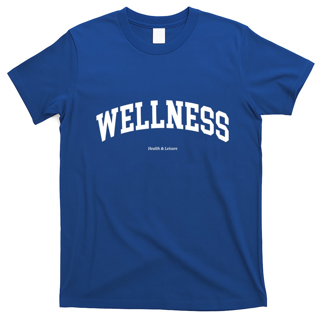 Wellness Retro Health Club Sporty 90s Athleisure Aesthetic Meaningful Gift T-Shirt