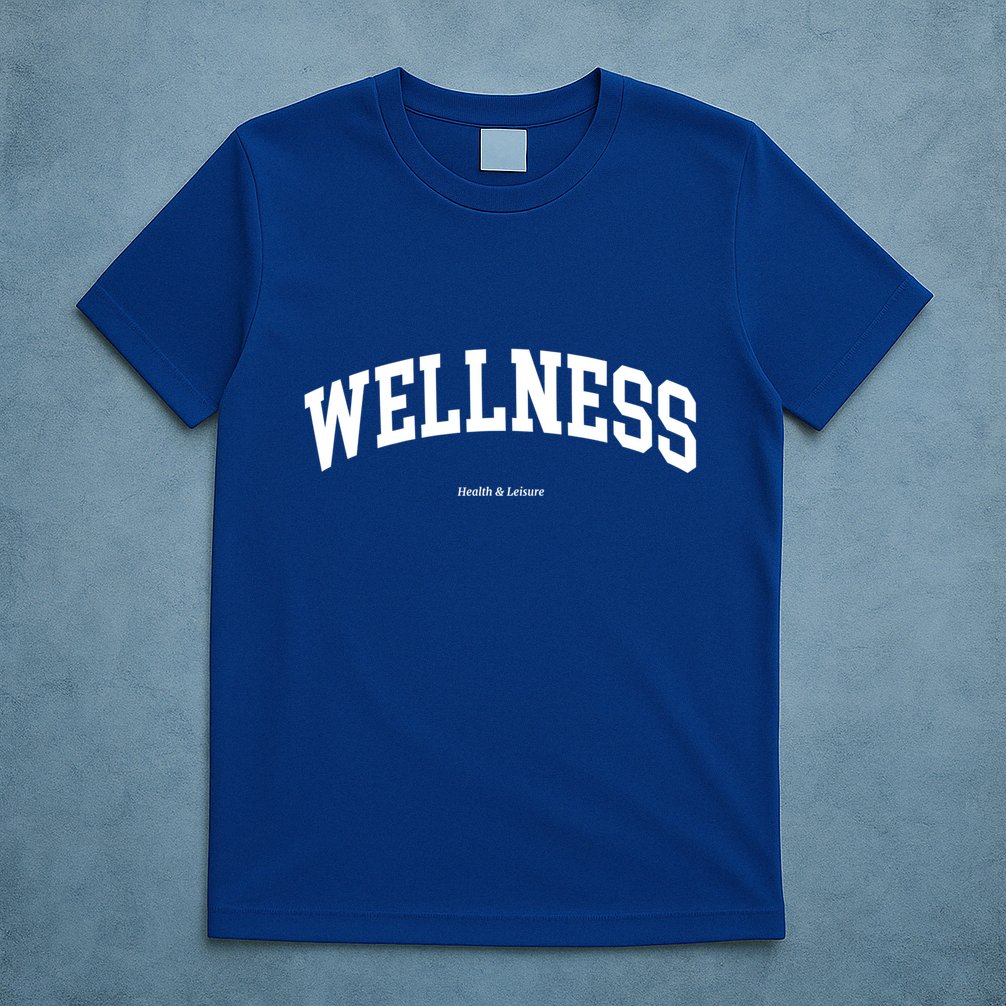 Wellness Retro Health Club Sporty 90s Athleisure Aesthetic Meaningful Gift T-Shirt