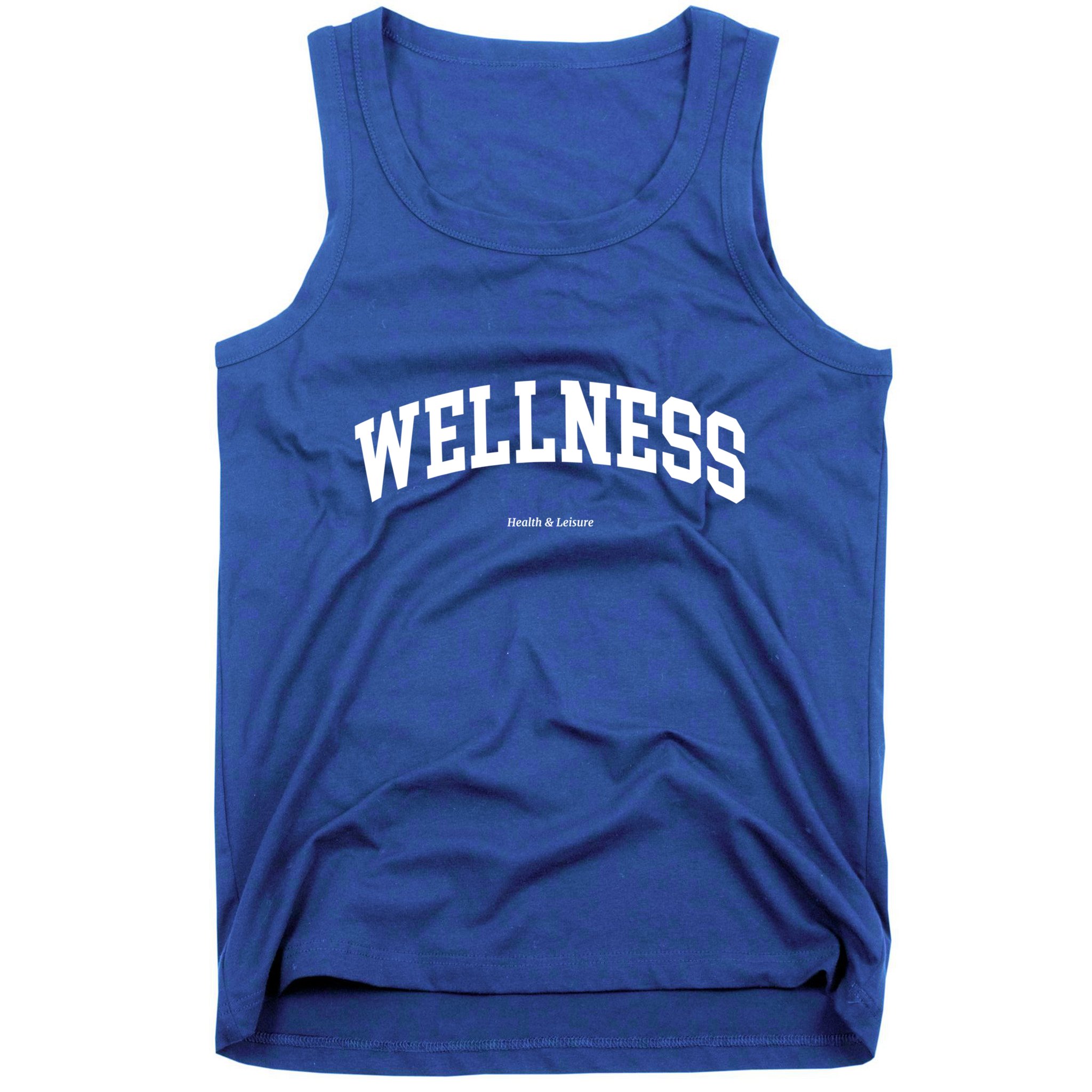 Wellness Retro Health Club Sporty 90s Athleisure Aesthetic Meaningful Gift Tank Top