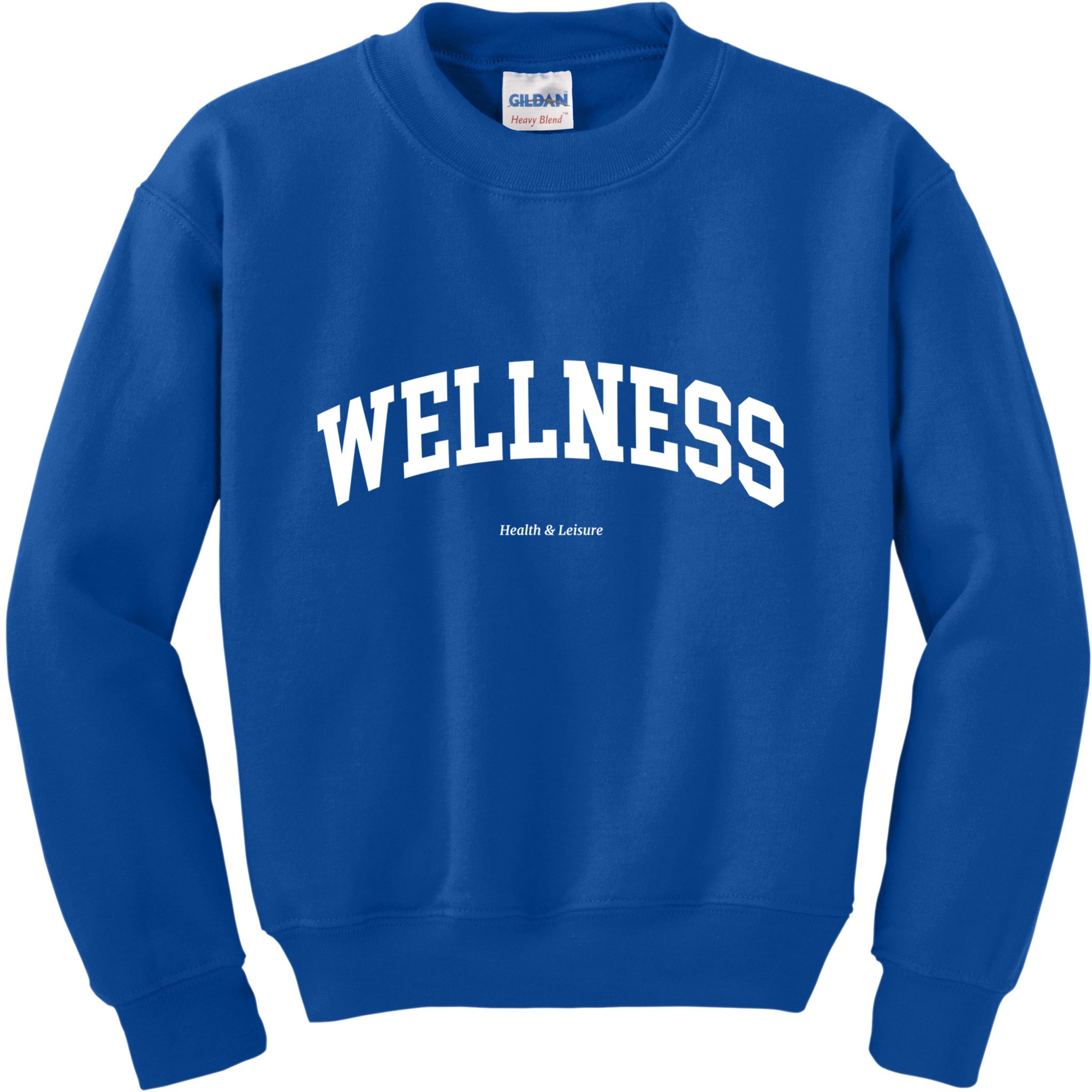 Wellness Retro Health Club Sporty 90s Athleisure Aesthetic Meaningful Gift Kids Sweatshirt