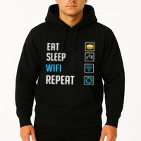 Wifi Router Internet Password Quotes Computer Wlan Hoodie