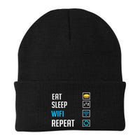 Wifi Router Internet Password Quotes Computer Wlan Knit Cap Winter Beanie