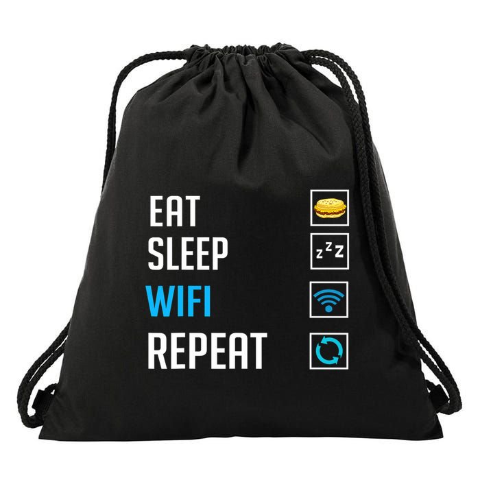 Wifi Router Internet Password Quotes Computer Wlan Drawstring Bag