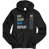 Wifi Router Internet Password Quotes Computer Wlan Tie Dye Hoodie