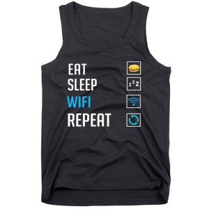 Wifi Router Internet Password Quotes Computer Wlan Tank Top