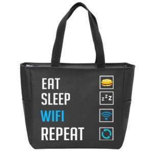 Wifi Router Internet Password Quotes Computer Wlan Zip Tote Bag