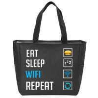 Wifi Router Internet Password Quotes Computer Wlan Zip Tote Bag