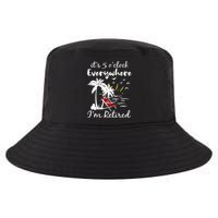 Womens Retirement It's 5 O'Clock Everywhere I'm Retired Summer Cool Comfort Performance Bucket Hat