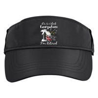 Womens Retirement It's 5 O'Clock Everywhere I'm Retired Summer Adult Drive Performance Visor