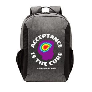 Wear Red Instead In April For REDinstead Autism Awareness Vector Backpack