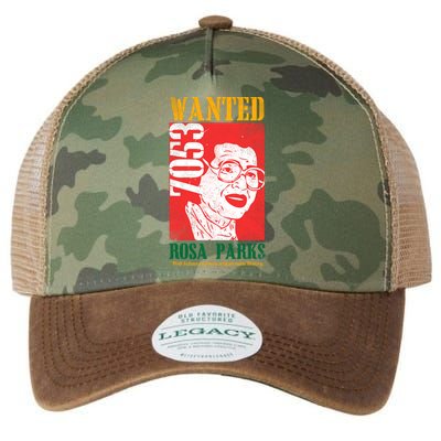 Wanted Rosa Inspirational Black History Month Gift Legacy Tie Dye Trucker Hat