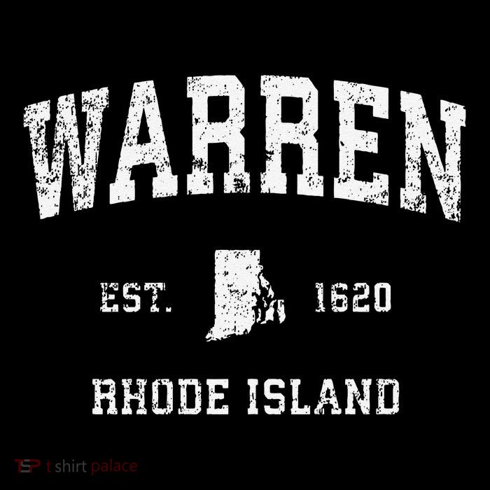 Warren Rhode Island Ri Vintage Athletic Sports Tank Top