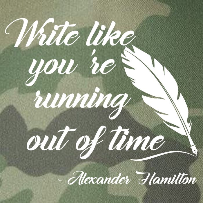 Write Like You're Running Out Of Time - Alexander Hamilton Quote Legacy Tie Dye Trucker Hat