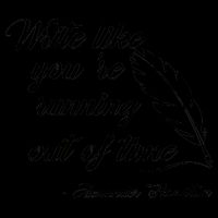 Write Like You're Running Out Of Time - Alexander Hamilton Quote 16oz Travel Tumbler