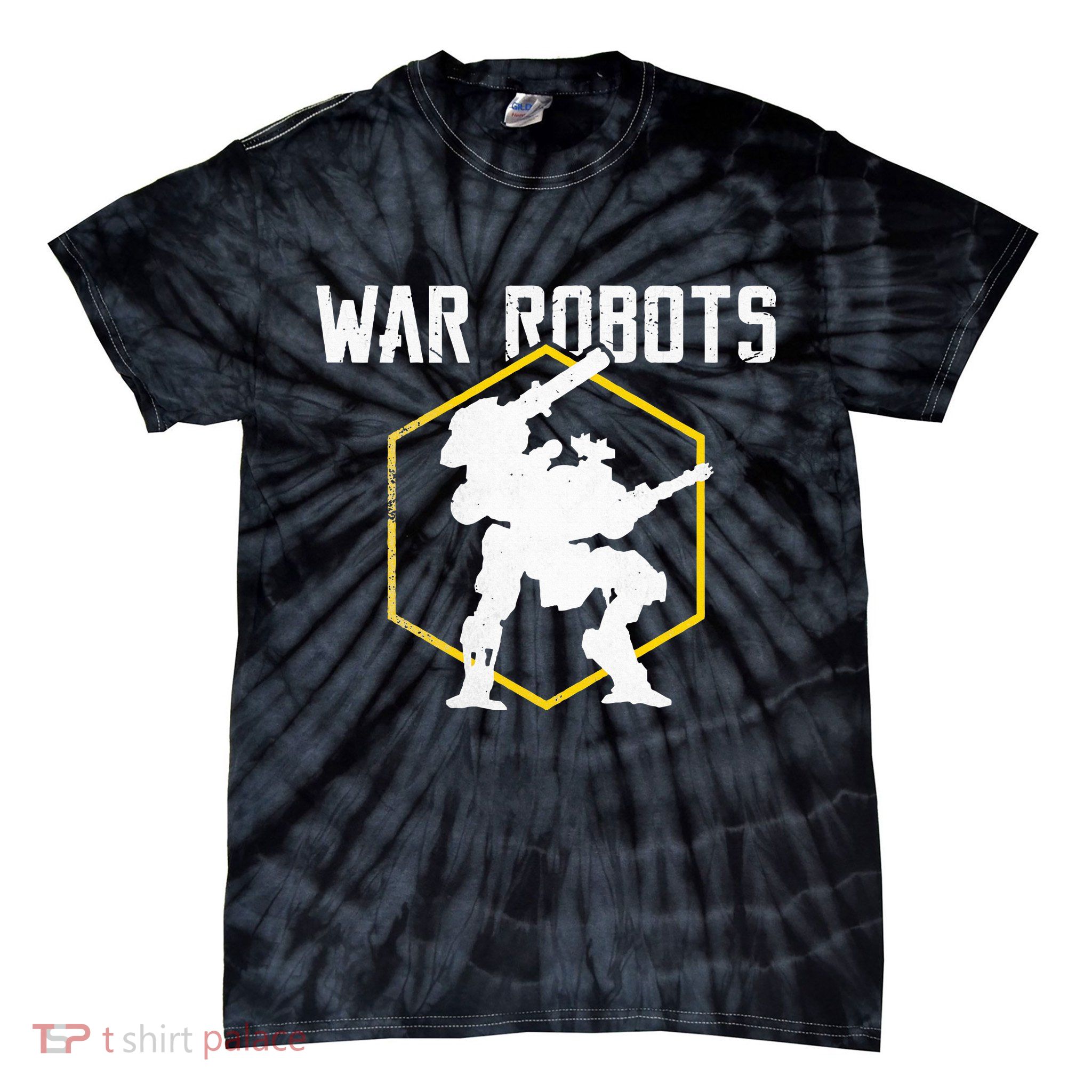 War Robots Logo Tie-Dye T-Shirt