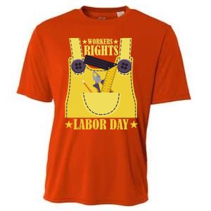 Workers Rights Labors Day Happy Labors Day Labors Day Gift Cooling Performance Crew T-Shirt