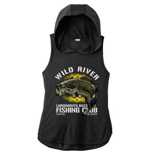 Wild River Largemouth Bass Fishing Club Ladies PosiCharge Tri-Blend Wicking Draft Hoodie Tank