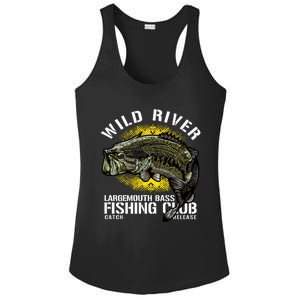 Wild River Largemouth Bass Fishing Club Ladies PosiCharge Competitor Racerback Tank