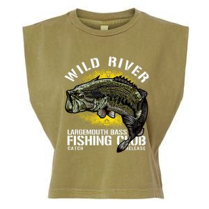 Wild River Largemouth Bass Fishing Club Garment-Dyed Women's Muscle Tee