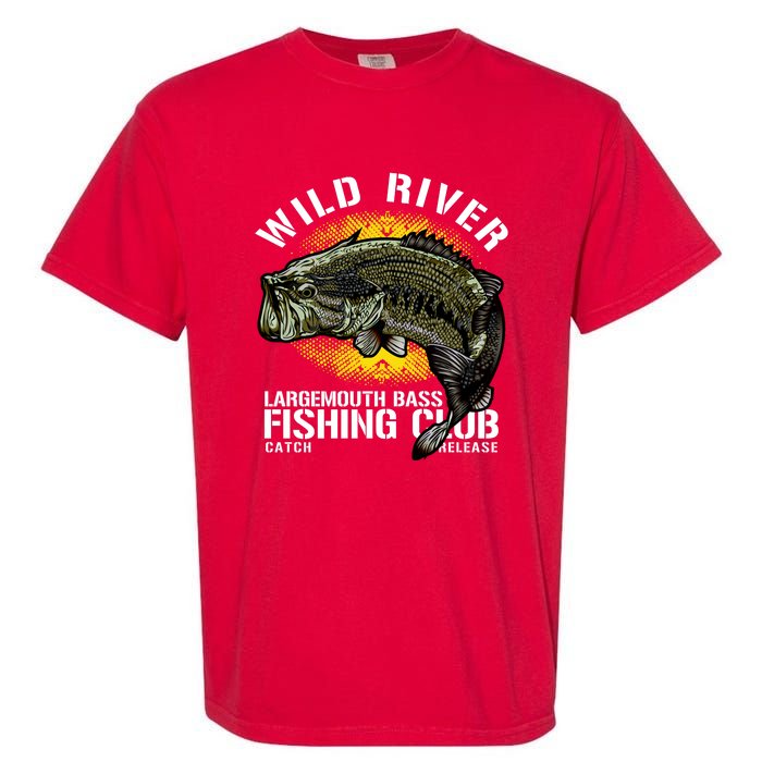 Wild River Largemouth Bass Fishing Club Garment-Dyed Heavyweight T-Shirt