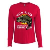 Wild River Largemouth Bass Fishing Club Womens Cotton Relaxed Long Sleeve T-Shirt