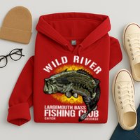 Wild River Largemouth Bass Fishing Club Hoodie
