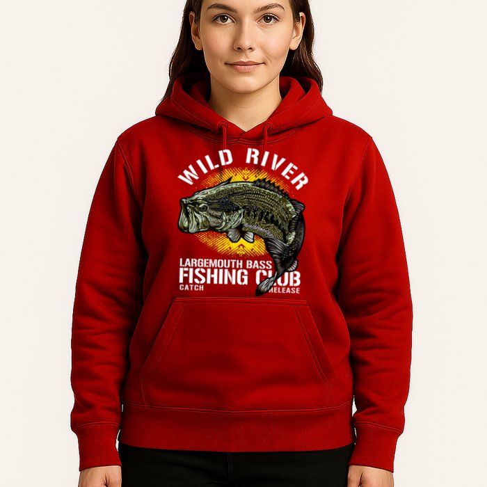 Wild River Largemouth Bass Fishing Club Hoodie