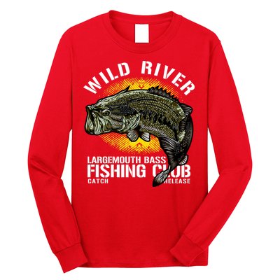 Wild River Largemouth Bass Fishing Club Long Sleeve Shirt