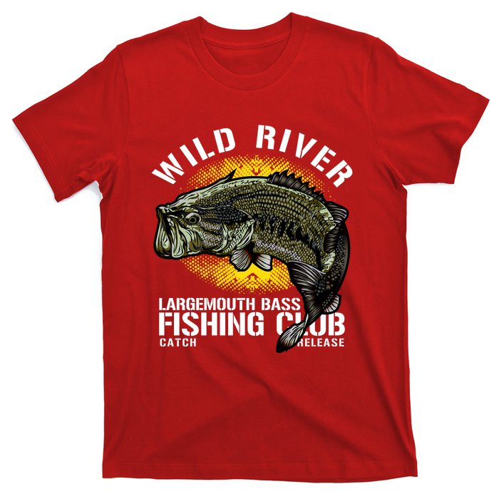 Wild River Largemouth Bass Fishing Club T-Shirt