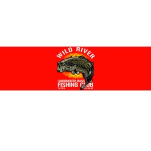 Wild River Largemouth Bass Fishing Club Bumper Sticker