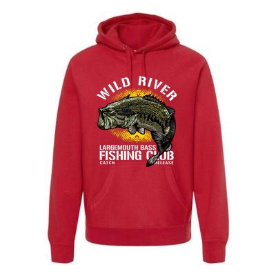 Wild River Largemouth Bass Fishing Club Premium Hoodie