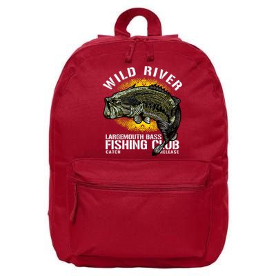 Wild River Largemouth Bass Fishing Club 16 in Basic Backpack