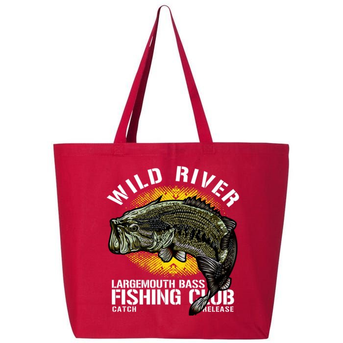 Wild River Largemouth Bass Fishing Club 25L Jumbo Tote