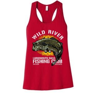 Wild River Largemouth Bass Fishing Club Women's Racerback Tank