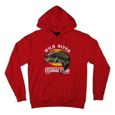 Wild River Largemouth Bass Fishing Club Tall Hoodie