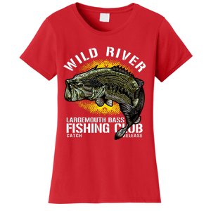 Wild River Largemouth Bass Fishing Club Women's T-Shirt