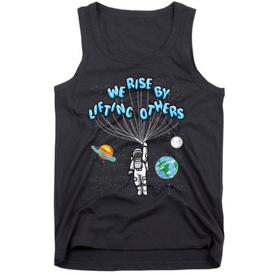 We Rise Motivational Quote Tank Top