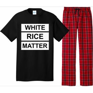 White Rice Matter Uncle Roger Funny Pajama Set