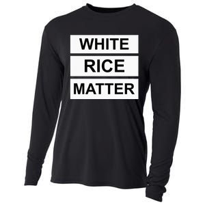 White Rice Matter Uncle Roger Funny Cooling Performance Long Sleeve Crew