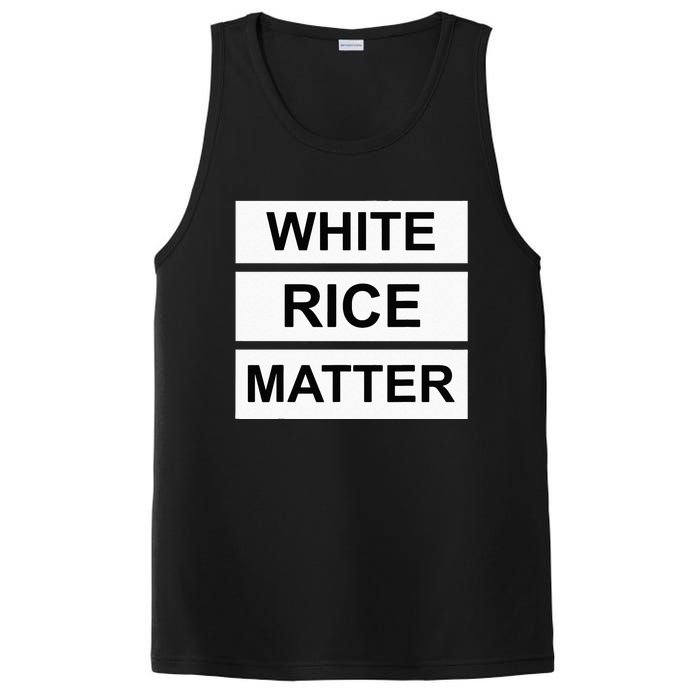 White Rice Matter Uncle Roger Funny PosiCharge Competitor Tank