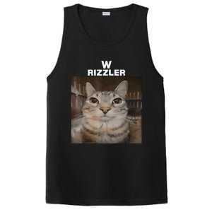 W Rizzler Meme Cat Meme Internet Memes Funny Meme Rizz Genz PosiCharge Competitor Tank