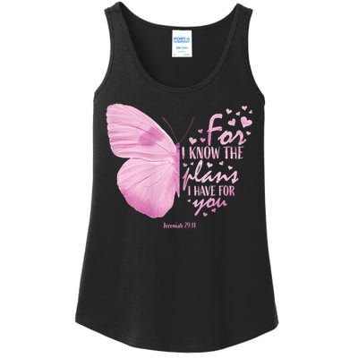 Womens Religious Mom Women Christian Bible Verse Butterfly Ladies Essential Tank