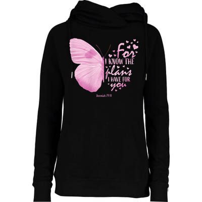 Womens Religious Mom Women Christian Bible Verse Butterfly Womens Funnel Neck Pullover Hood