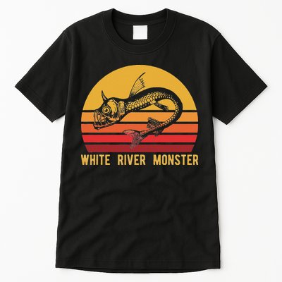 White River Monster Arkansas Cryptid Horned Fish Tall T-Shirt