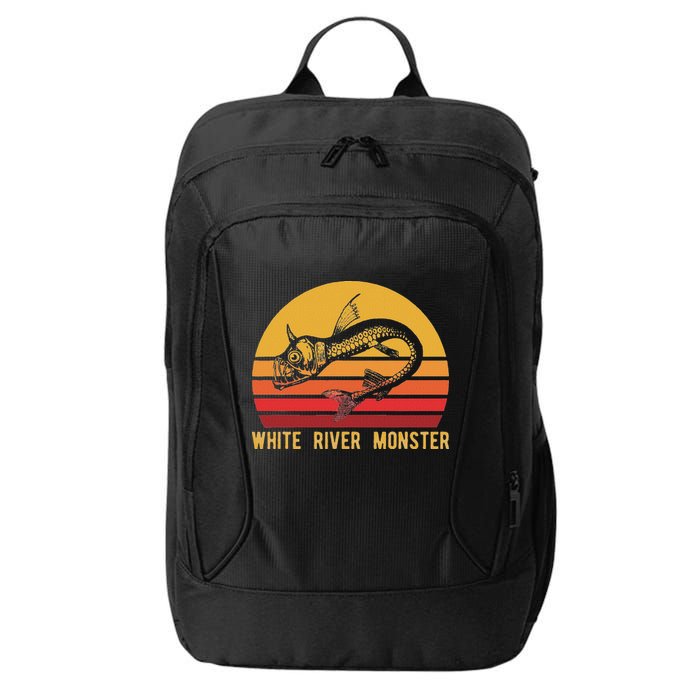 White River Monster Arkansas Cryptid Horned Fish City Backpack