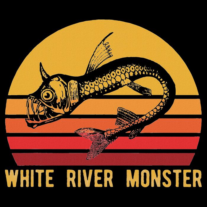 White River Monster Arkansas Cryptid Horned Fish City Backpack