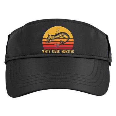 White River Monster Arkansas Cryptid Horned Fish Adult Drive Performance Visor